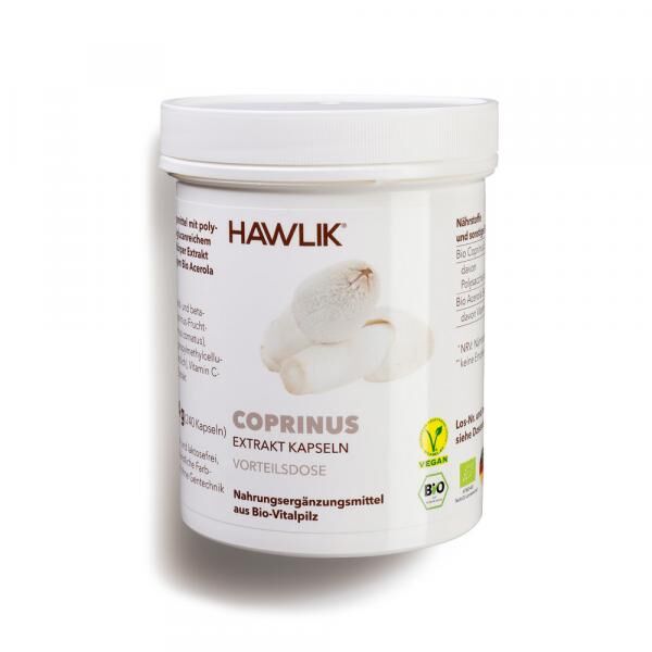 Original Hawlik Coprinus Bio Extrakt 240 Kapseln