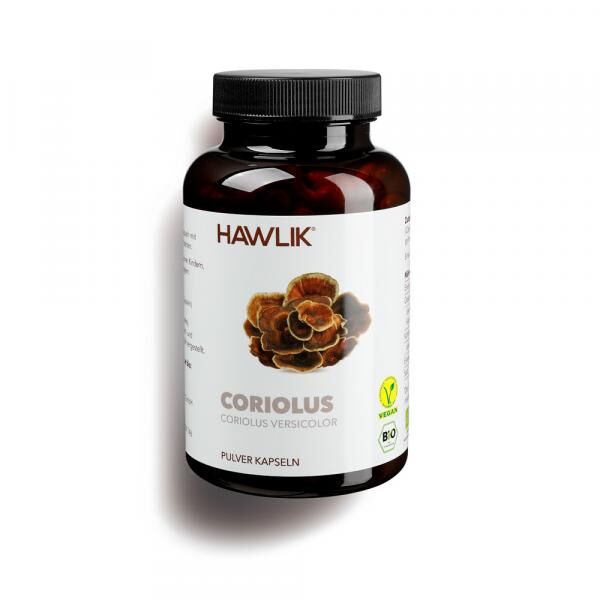 Original Hawlik Coriolus Bio Pulverkapseln 120 Stück