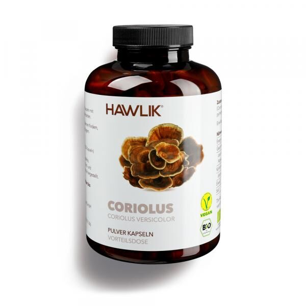 Original Hawlik Coriolus Bio Pulverkapseln 250 Stück